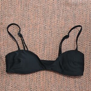 Aerie Black Bikini Top